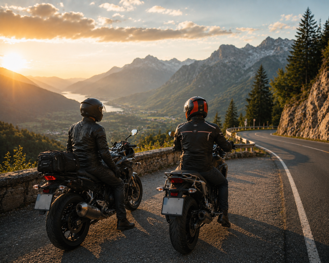 Motorrad-Ausflüge